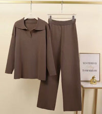 Fidelia | Women's Lounge Set in Brown