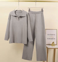 Fidelia | Women's Lounge Set in Gray