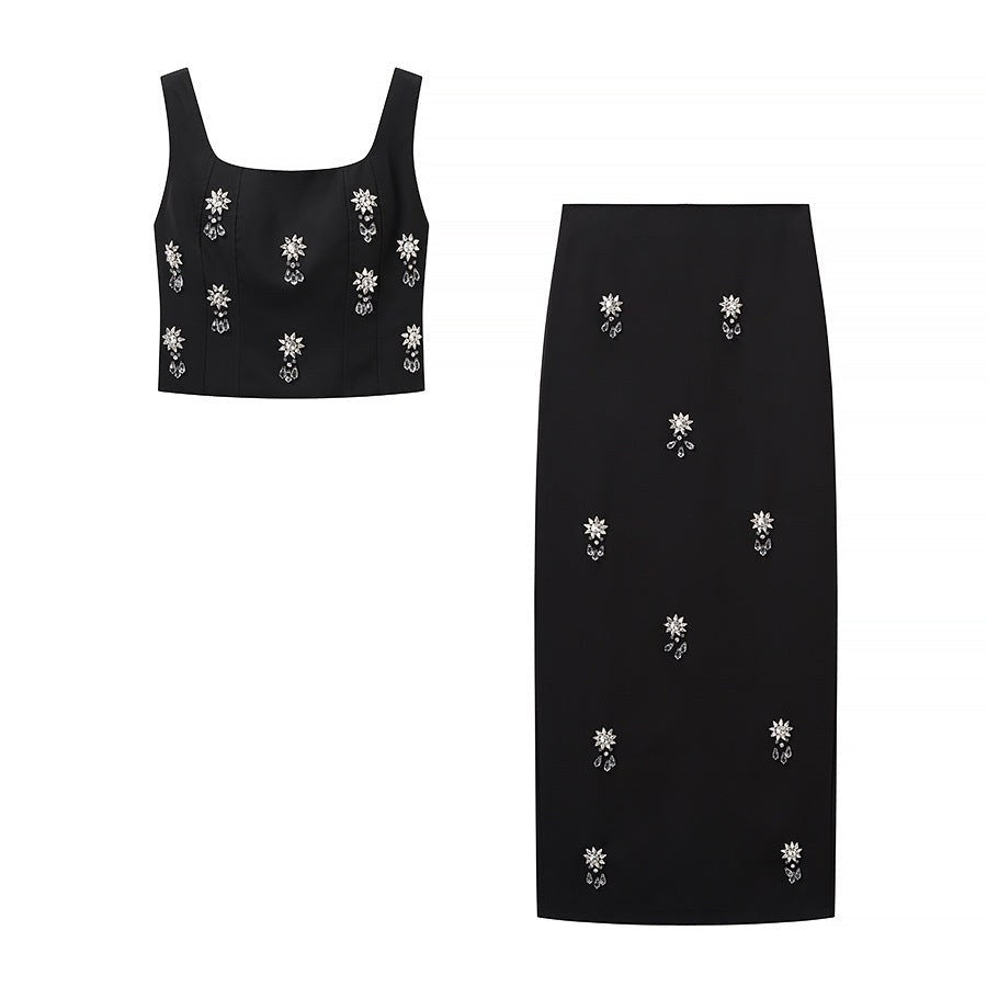 Fidelia | Women's Elegant Skirt – Maxi Skirt in Anzug