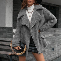 Filomene | Women's Asymmetric Cozy Pockets Jacket