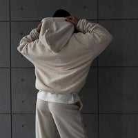 Fiona | Women's Fleece Two-Piece Set in Apricot