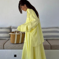 Flaminia | Women's Maxi Dress in Anzug