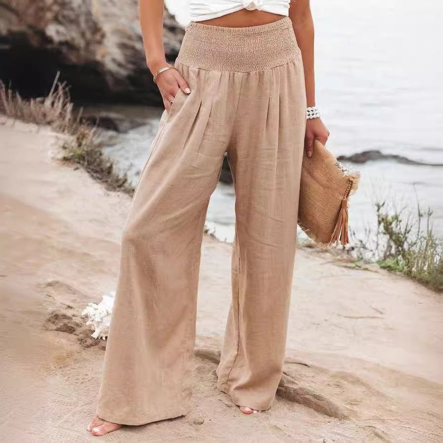 Florelle | Women's Elastic Waist Pants – Dress Pants