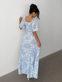 Florentina | Women's Sweetheart Tiered Floral Maxi Dress