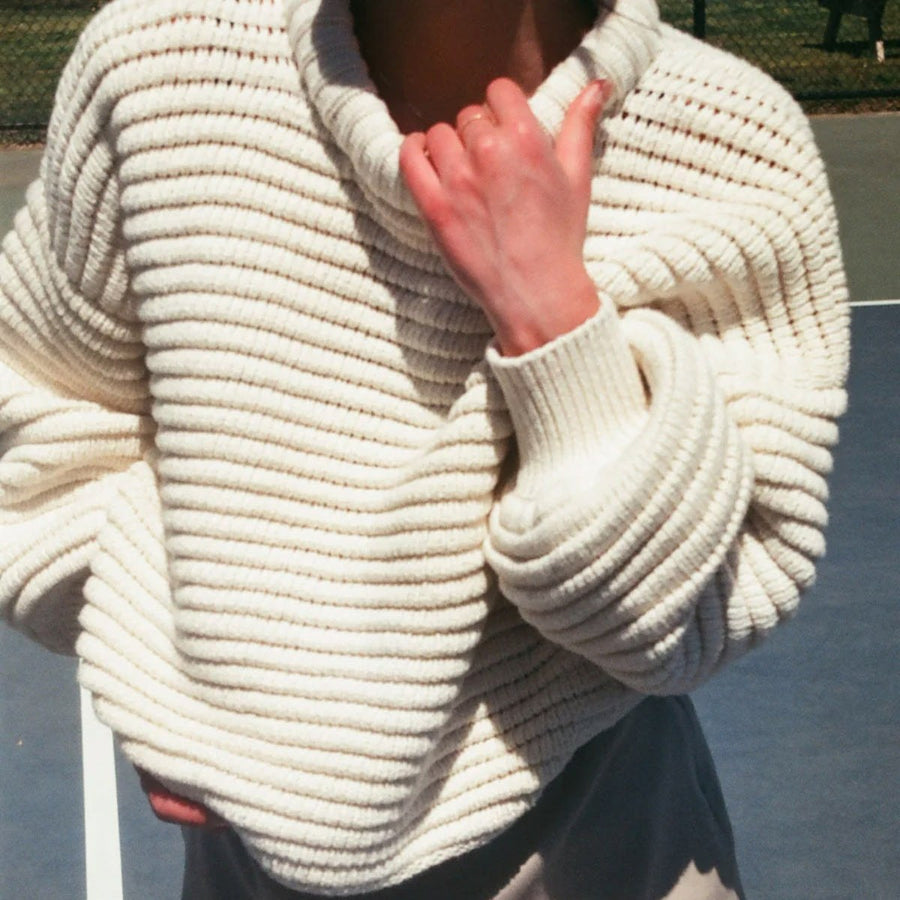 Florentina | Women's Turtleneck Knit Sweater