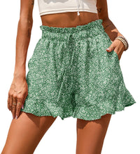 Floriane | Women's Elastic Waist Floral Shorts