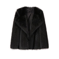 Florisel | Women's Cozy Coat in Black
