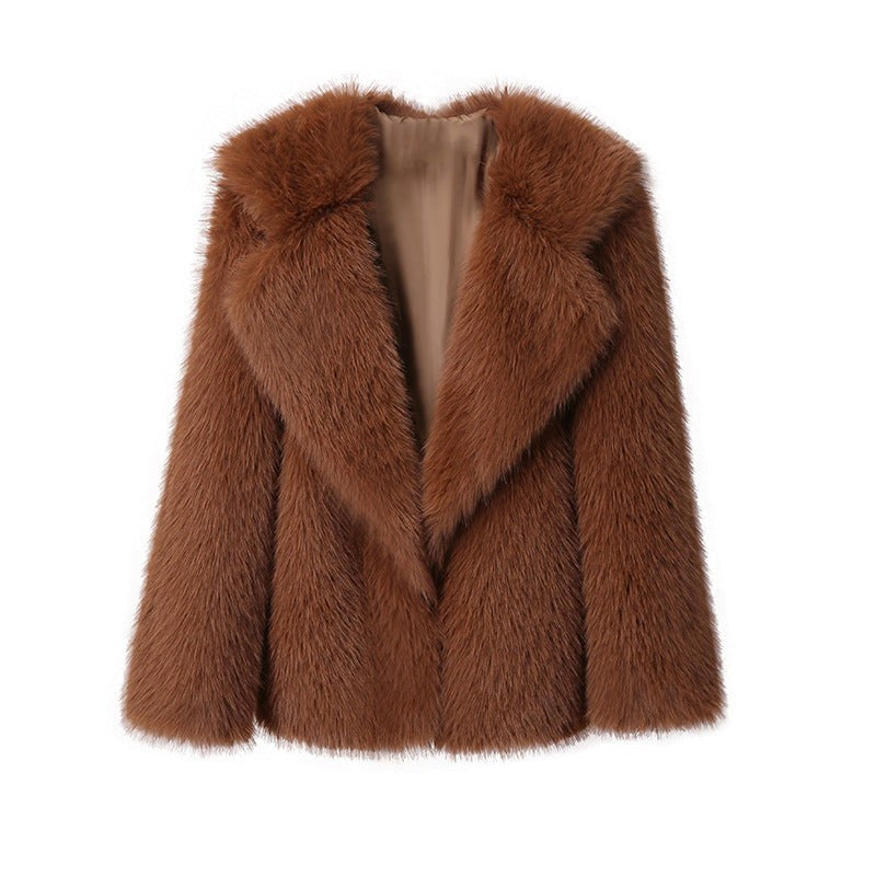 Florisel | Women's Cozy Coat in Caramel