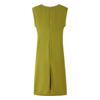 Fortuna | Women's Elegant Dress in Matcha