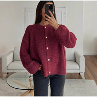 Fortuna | Women's Sweater in Red