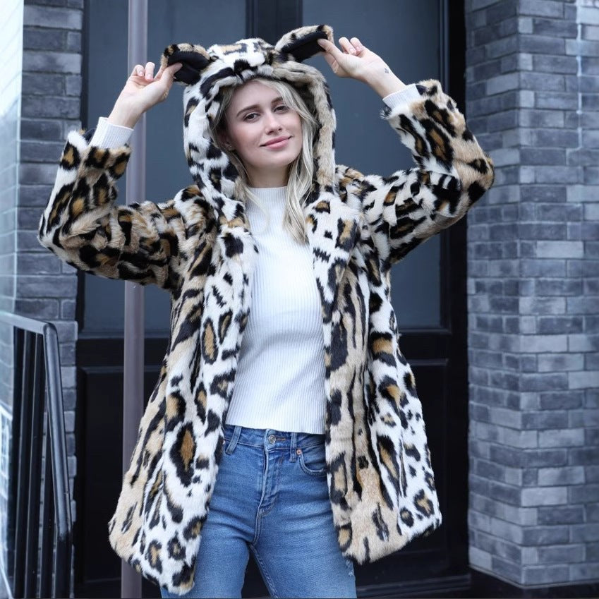 Franceline | Women's Cozy Hooded Coat