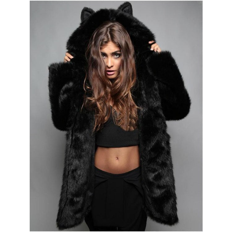 Franceline | Women's Cozy Hooded Coat