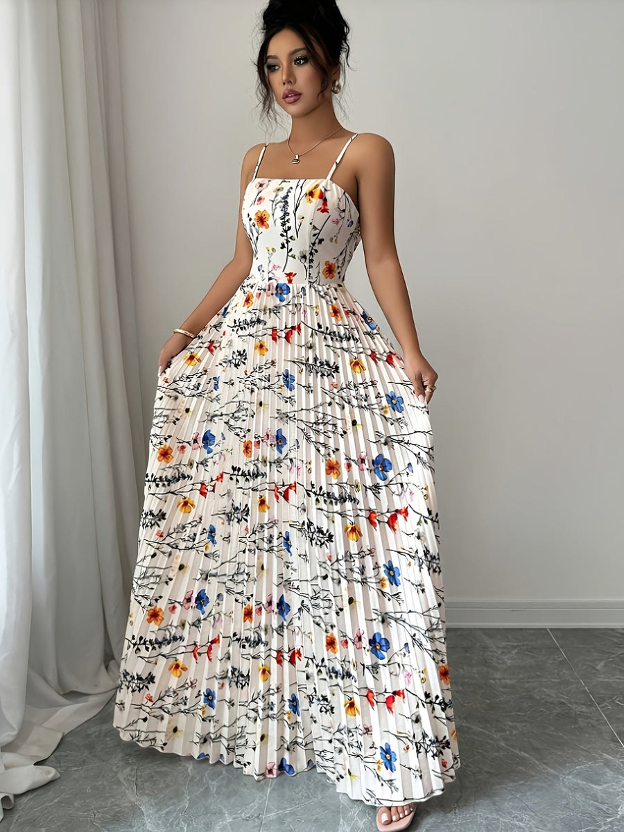 Frideswide | Women's Vacation Floral Maxi Dress