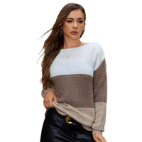 Frideswide | Women's Color Block Knit Sweater
