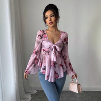 Gabriela | Women's Floral Print Blouse