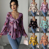 Gabriela | Women's Floral Print Blouse