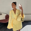 Gaia | Women's V-Neck Elegant Dress