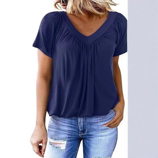 Gaia | Women's V-Neck Blouse