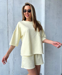 Garnet | Women's T-Shirt in Apricot