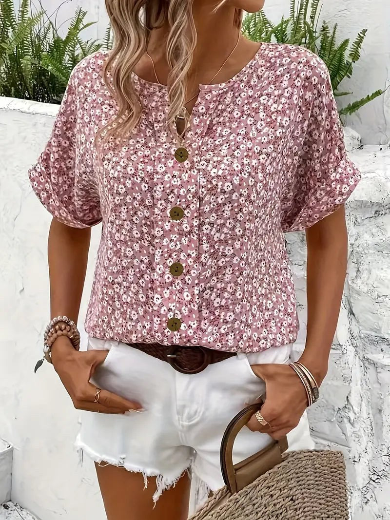 Gemma | Women's Floral Print Blouse