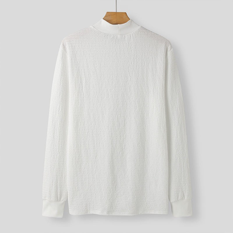 Gemma | Women's Textured Long Sleeve Elegant Top