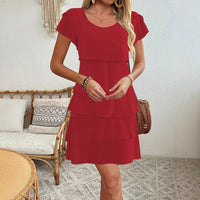 Gemma | Women's Ruffle Detail Dress – Casual Dress