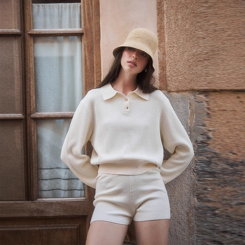 Gemma | Women's Sweater in White