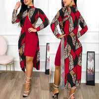Genevieve | Women's Asymmetric Elegant Maxi Dress