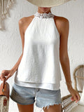 Georgette | Women's Halter Floral Going Out Top