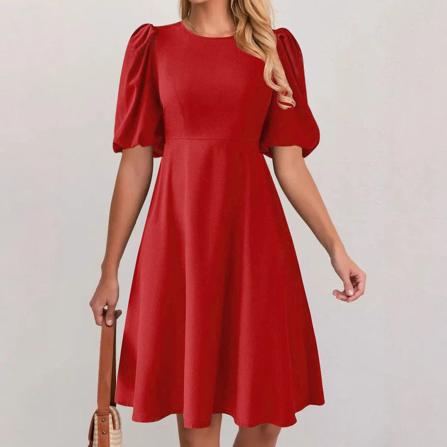 Georgiana | Women's Puff Sleeve Voluminous Dress