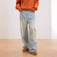 Georgina | Women's Zip Sweater in Light Blue