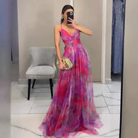 Geralda | Women's Flowing Elegant Evening Dress