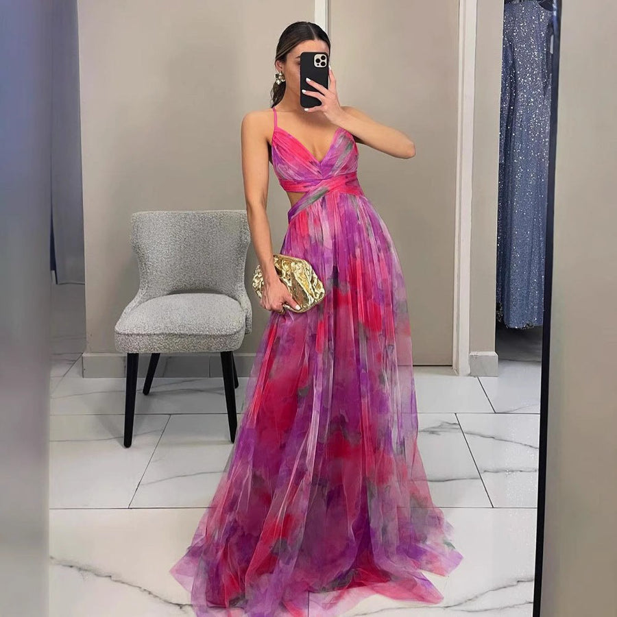 Geralda | Women's Flowing Elegant Evening Dress