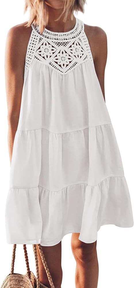 Geraldine | Women's Summer Dress in White