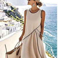 Gerda | Women's Wrap Maxi Dress