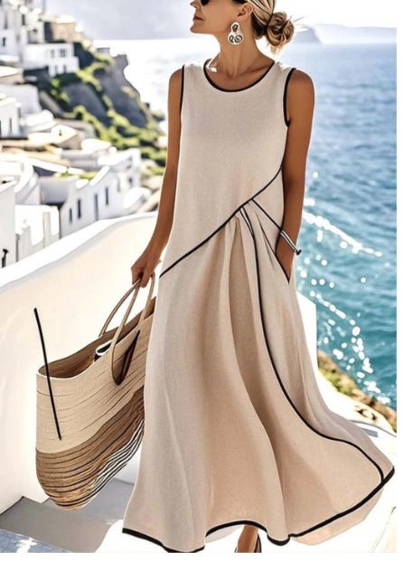 Gerda | Women's Wrap Maxi Dress in Armellos