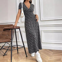 Gianna | Women's Floral Print V-Neck Maxi Dress