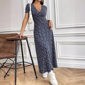 Gianna | Women's Floral Print V-Neck Maxi Dress