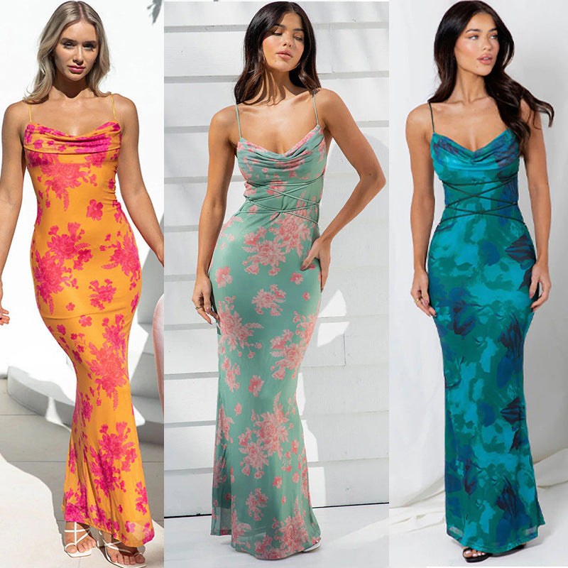 Gillian | Women's Floral Elegant Maxi Dress