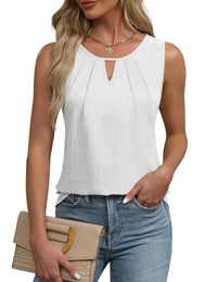 Giordana | Women's Sleeveless Elegant Top