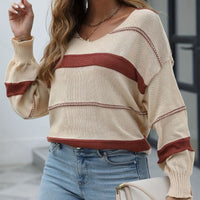 Giuliana | Women's Knit Sweater in Khaki