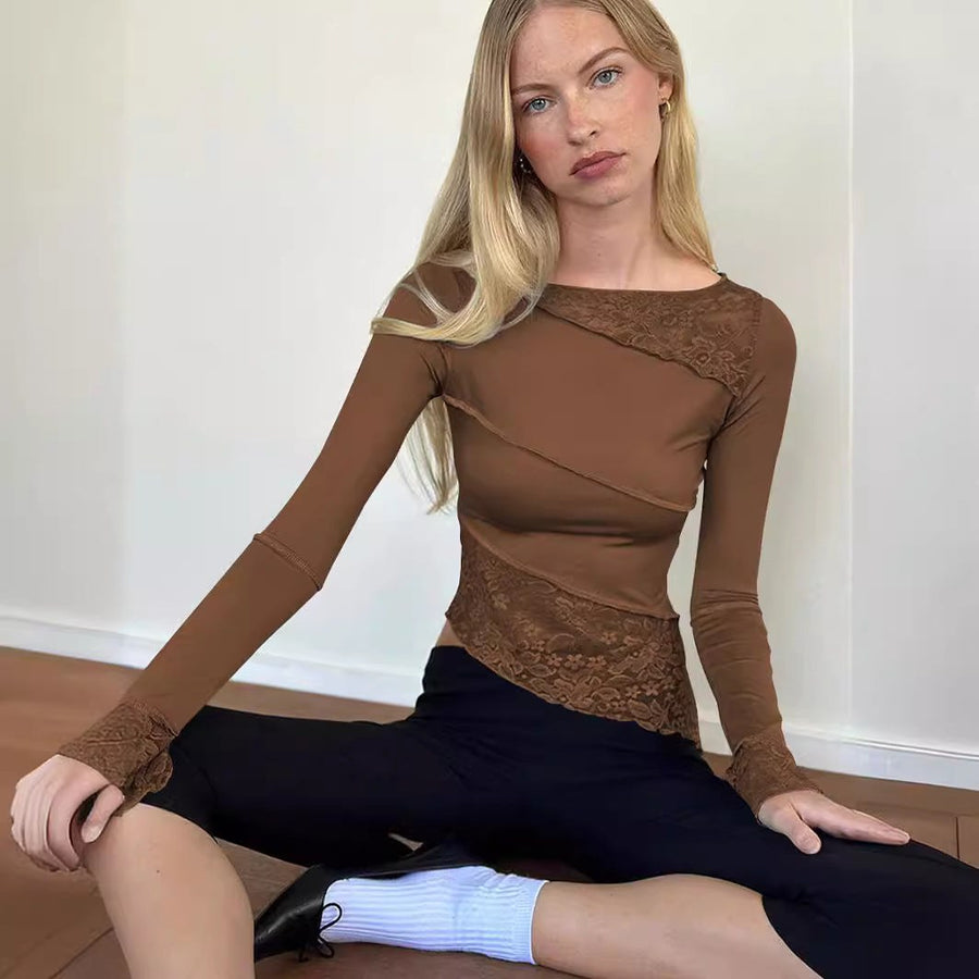 Giulietta | Women's Long Sleeve Lace Top