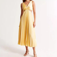 Glenda | Women's V-Neck Elegant Maxi Dress