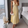 Glenda | Women's V-Neck Elegant Maxi Dress