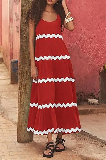 Godelieve | Women's Dress – Casual Dress in Red
