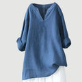 Godiva | Women's Long Sleeve V-Neck Blouse