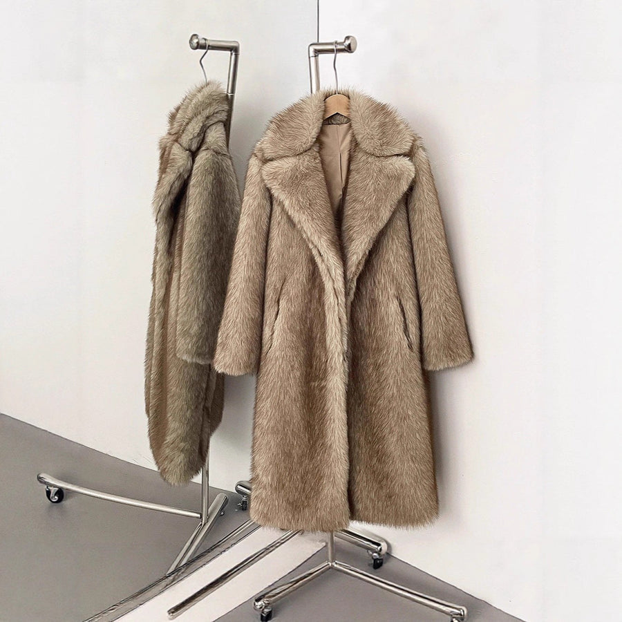 Gredel | Women's Elegant Coat in Beige