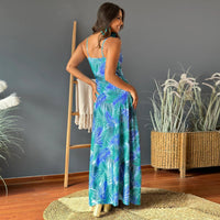 Gudrun | Women's V-Neck Maxi Dress