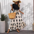 Guendolen | Women's Puff Sleeve Fashionable Maxi Dress