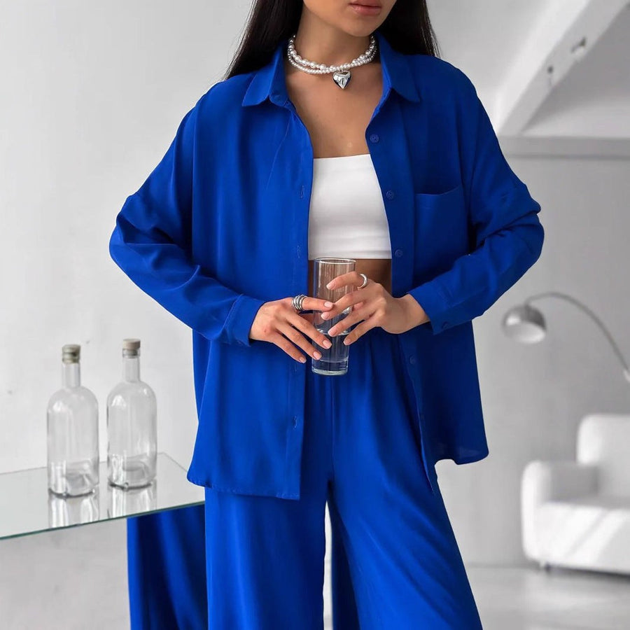 Guinivere | Women's Oversized Pockets Blouse